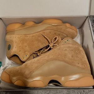 Wheat Air Jordan 13's